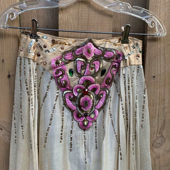 Vintage 60s Gypsy Theatre Skirt - Picture 4 of 8